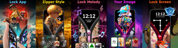 What If Your Lock Screen Could Unzip Into Something Way Cooler?