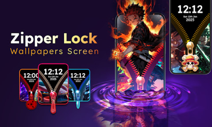 What If Your Lock Screen Could Unzip Into Something Way Cooler?