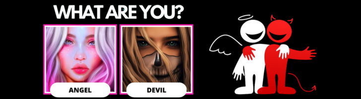 😇😈 你是暗中為善的天使……還是低調的惡魔？