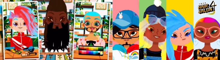 What If You Could Run Your Own Hair Salon — And Dye Hair Rainbow IRL (Kind Of)?