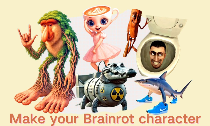 🎨 Cook Up Your Own Brainrot Beast: Chaos Has Never Looked Cuter 🧠✨