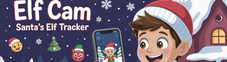 🎄 Capture Elf Energy at Home with Elf Cam: Santa’s Elf Tracker! ✨