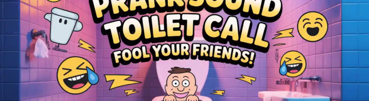 🚽💥 Llamada de Sonido de Broma en el Baño — ¡Bromas Divertidas de Baño al Alcance de Tu Mano! 😂