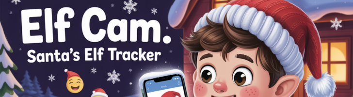 🎄 Capture Elf Energy at Home with Elf Cam: Santa’s Elf Tracker! ✨