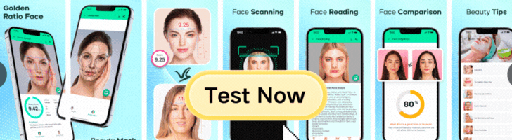 💎 ビューティースキャナー – あなたの顔は本当に黄金比？