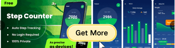 🚶 How Many Steps Do You Take Each Day? Find Out with Step Counter!