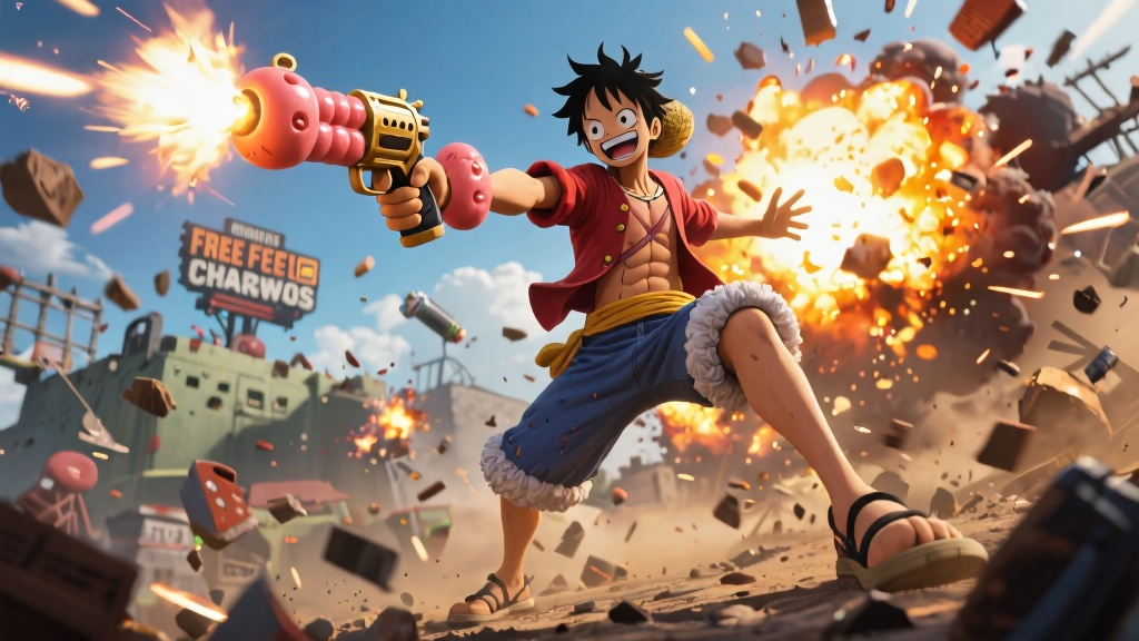 What If Free Fire: The Chaos Had a Crossover With One Piece?