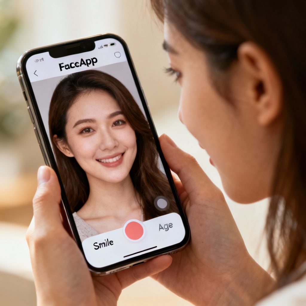 在5分鐘內掌握FaceApp所有核心功能：完美面部編輯器