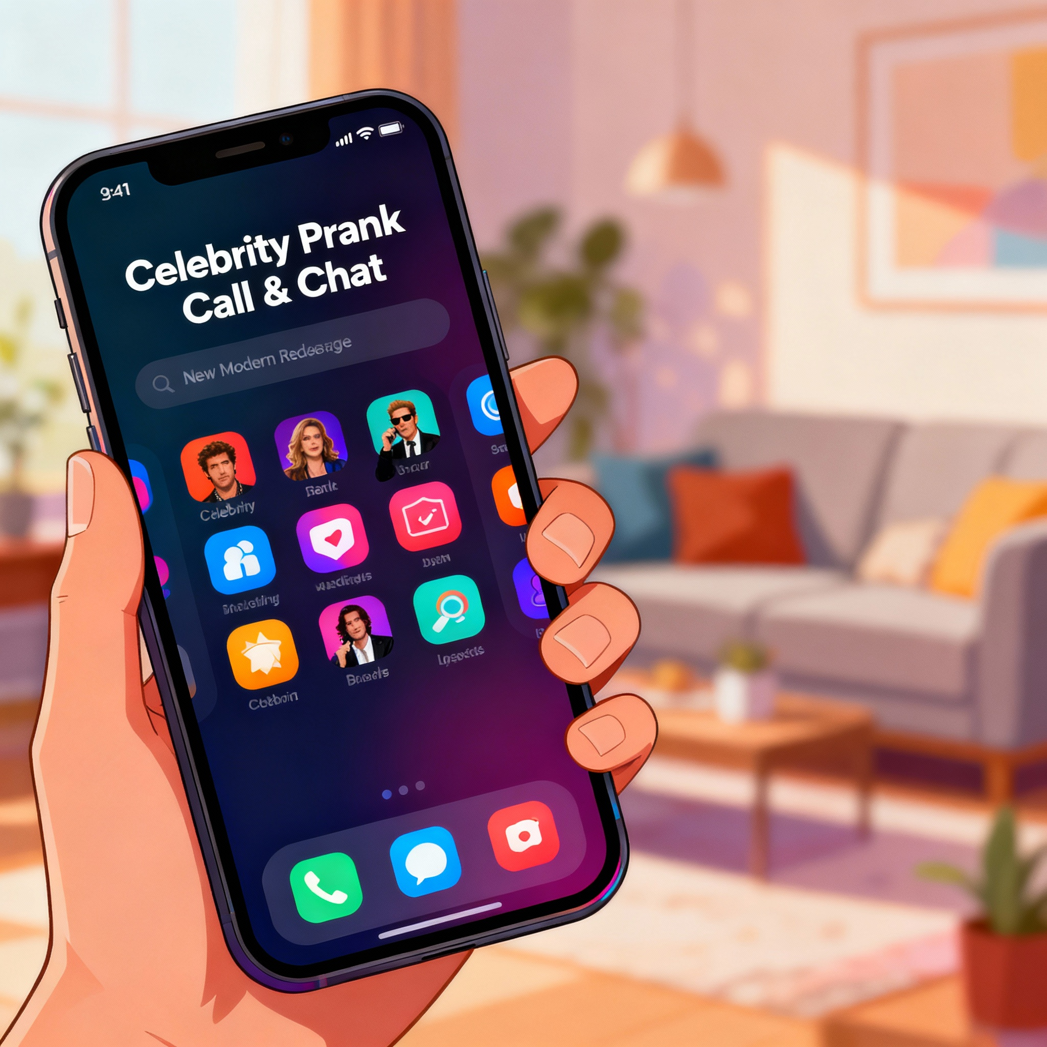 名人惡作劇電話與聊天 v2.5.0：引入 AI 驅動的語音回應以實現真實的惡作劇電話