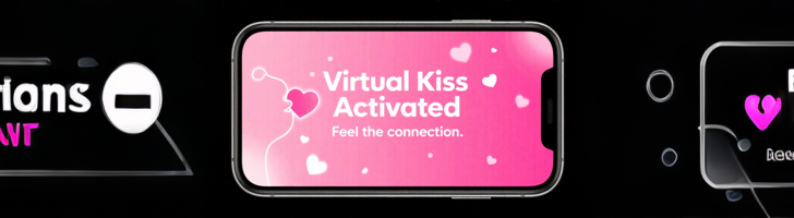 透過DreamVid虛擬親吻與擁抱 – 這是一種體驗！