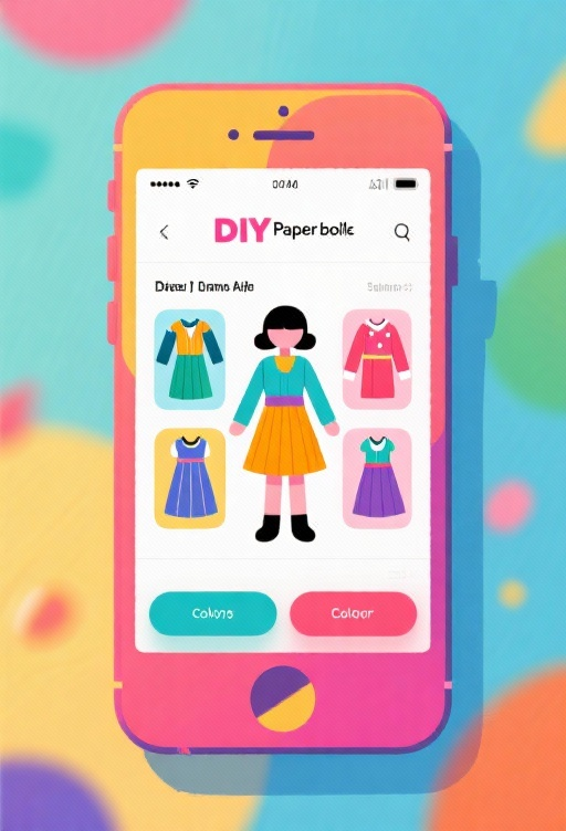 玩了 DIY 紙娃娃後，我立刻治癒了我的社交焦慮症！