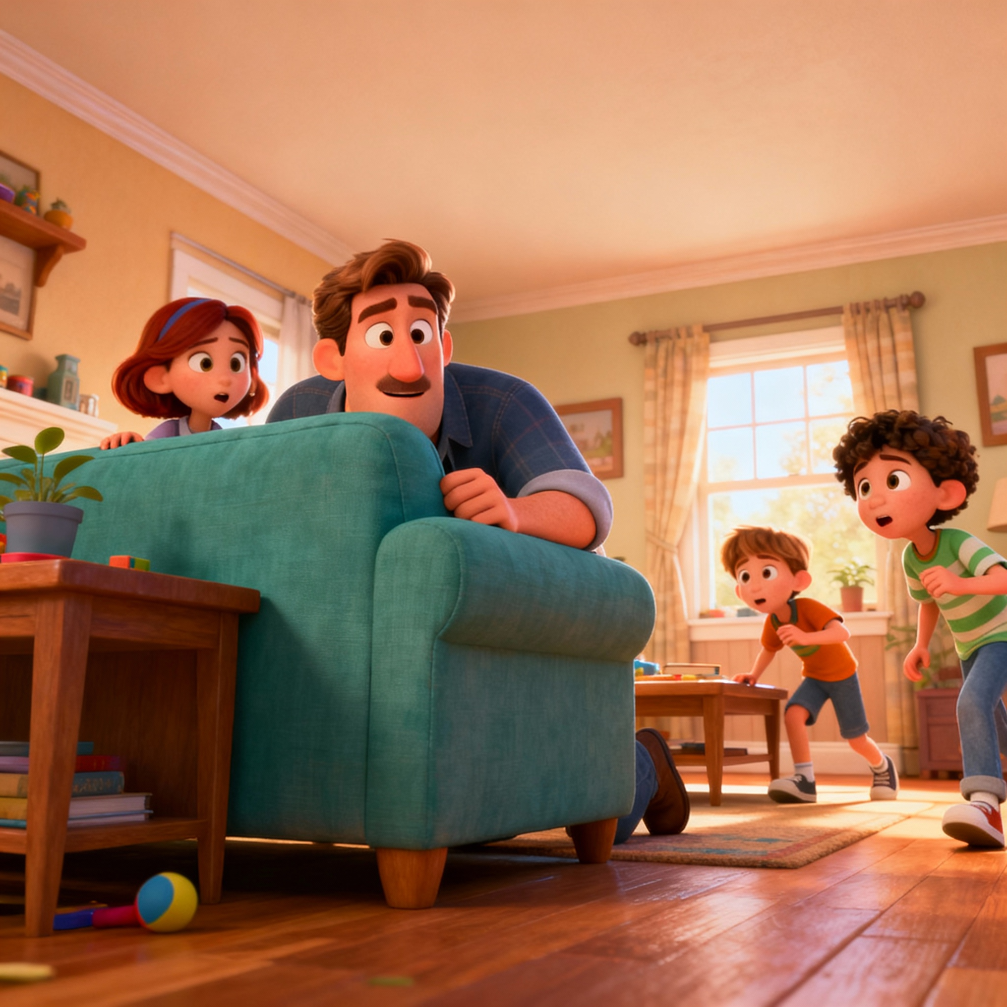 3D 躲貓貓：誰是爸爸 - 讓孩子們沉浸數小時的遊戲