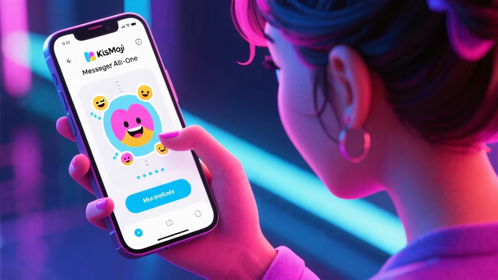 تطبيق KissMoji Messenger All-in-One عالج قلقي الاجتماعي بين عشية وضحاها!