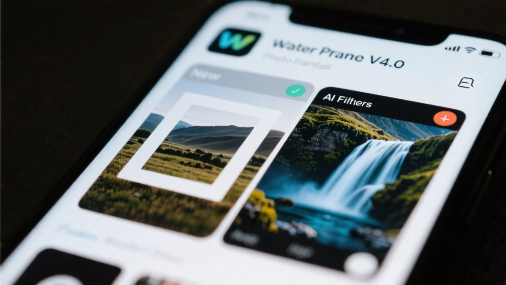 Waterfall Photo Frames v4.0 Released: Introducing AI-Powered Filters!