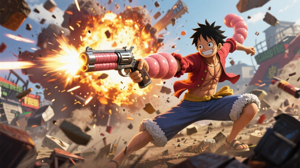 What If Free Fire: The Chaos Had a Crossover With One Piece?