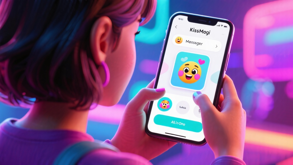 تطبيق KissMoji Messenger All-in-One عالج قلقي الاجتماعي بين عشية وضحاها!