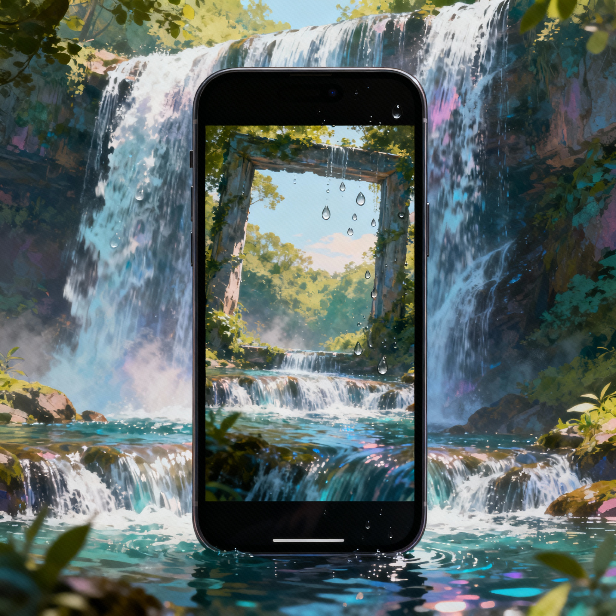 ウォーターフォールフォトフレームの魔法を発見しよう：今すぐ思い出を変身させよう！