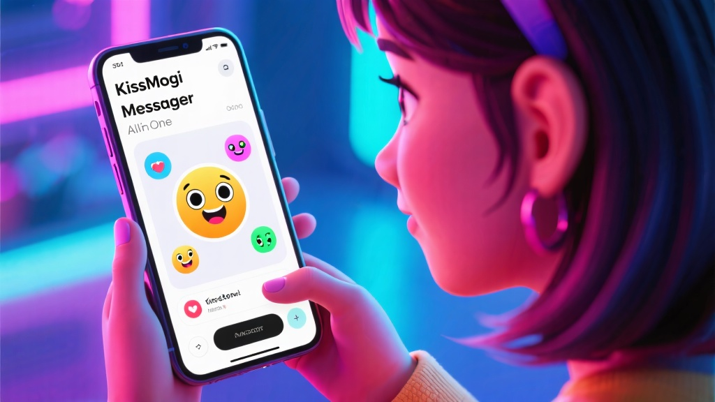تطبيق KissMoji Messenger All-in-One عالج قلقي الاجتماعي بين عشية وضحاها!