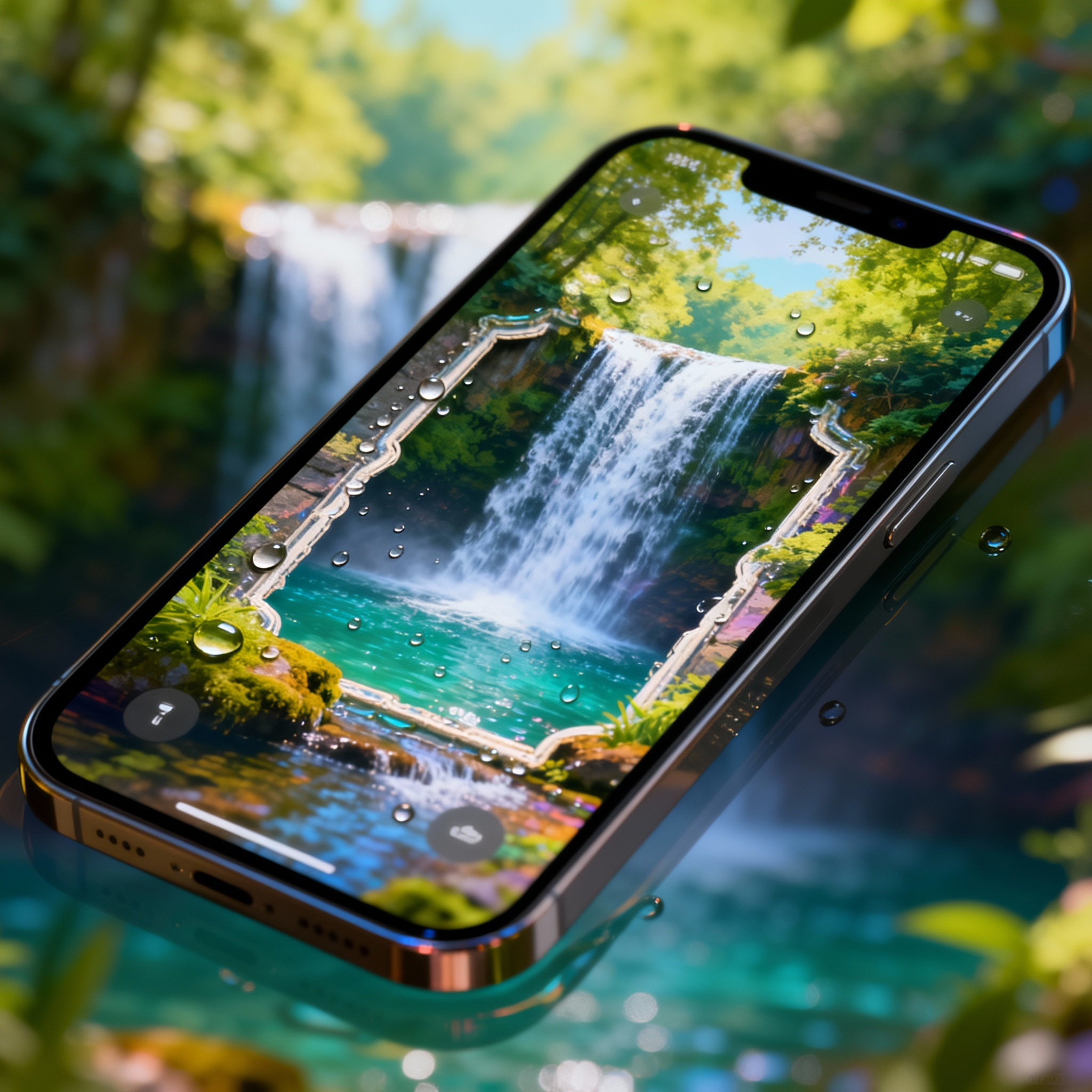 ウォーターフォールフォトフレームの魔法を発見しよう：今すぐ思い出を変身させよう！