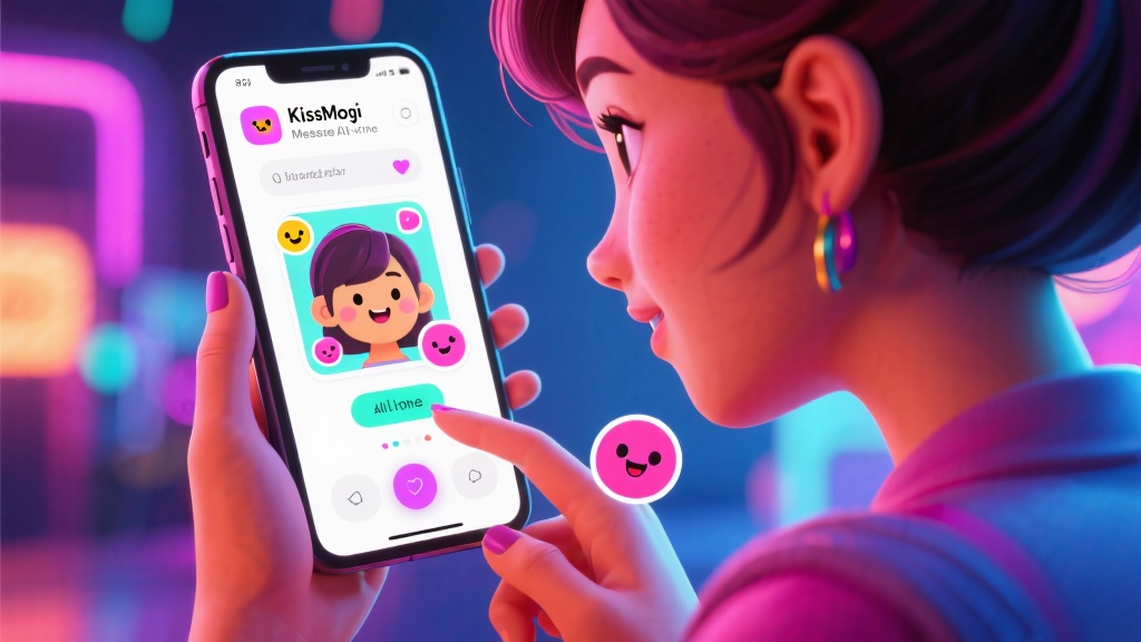 تطبيق KissMoji Messenger All-in-One عالج قلقي الاجتماعي بين عشية وضحاها!