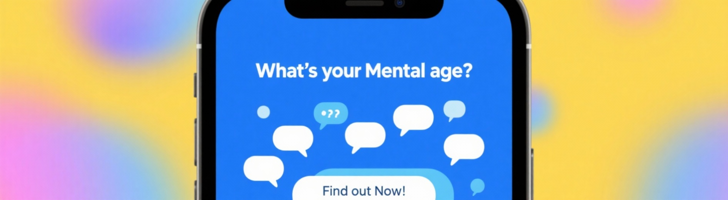 🧠 あなたの精神年齢はいくつ？ 今すぐテストしよう！