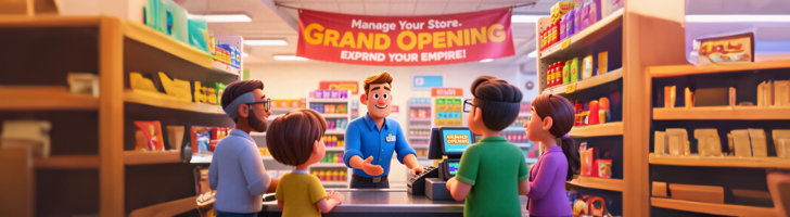 🛒 ابنِ متجرك الحلم مع محاكي السوبرماركت 3D!