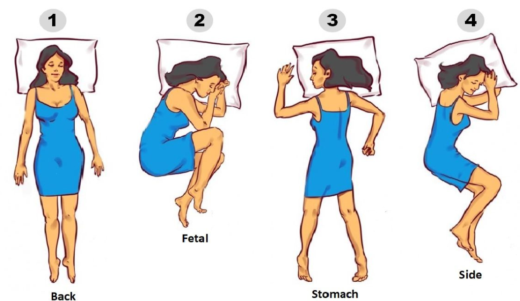 😴 What Does Your Sleep Position Really Say About You?