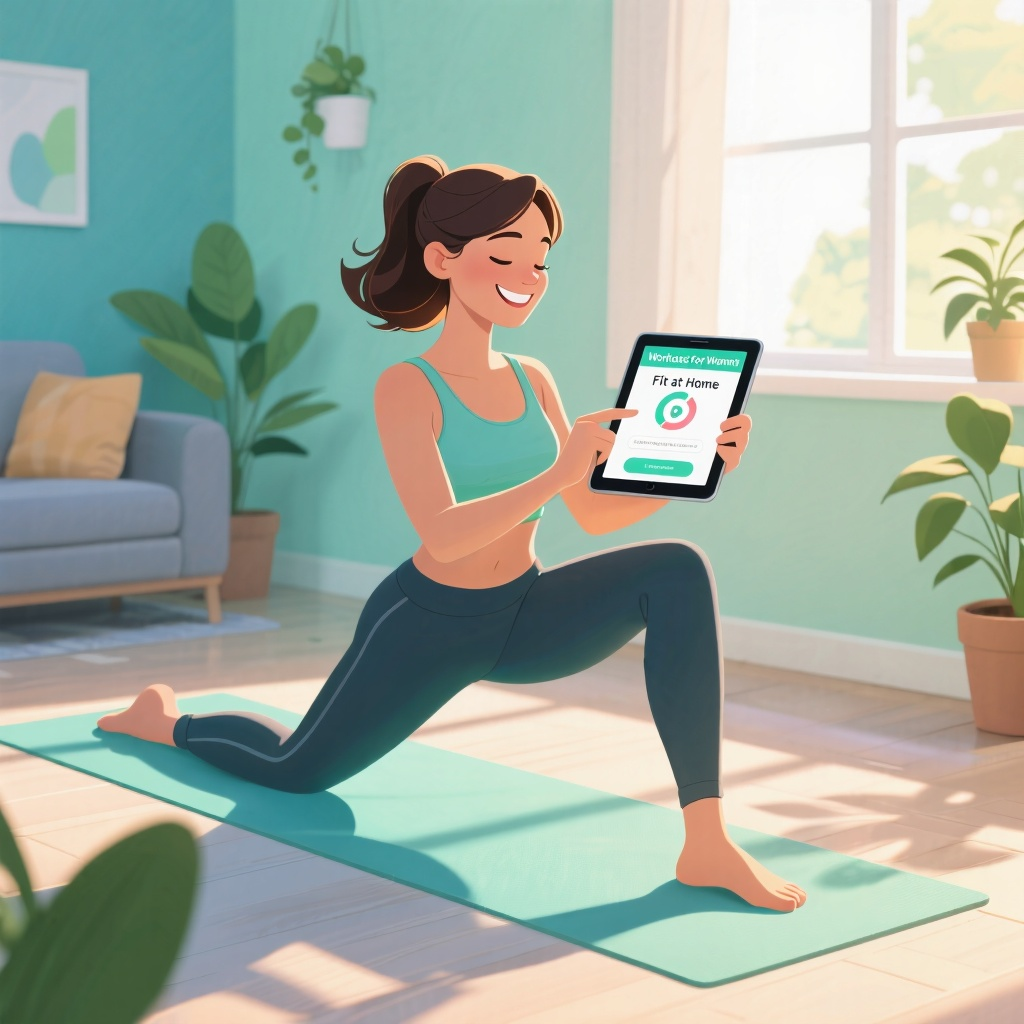 No Gym? No Problem! 7 Effective Home Workout Plans for Women (App Guide)