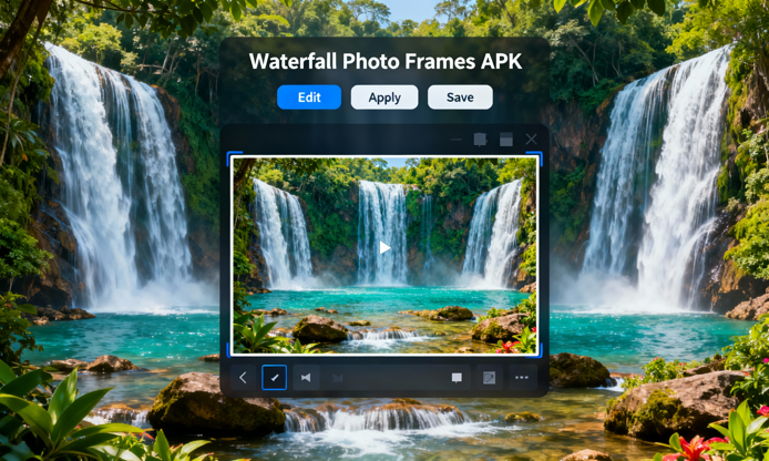 How to Use Waterfall Photo Frames to Boost Social Media Engagement