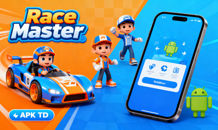 Race Master 3Dのバリアントを使ってトラックの障害を克服する方法