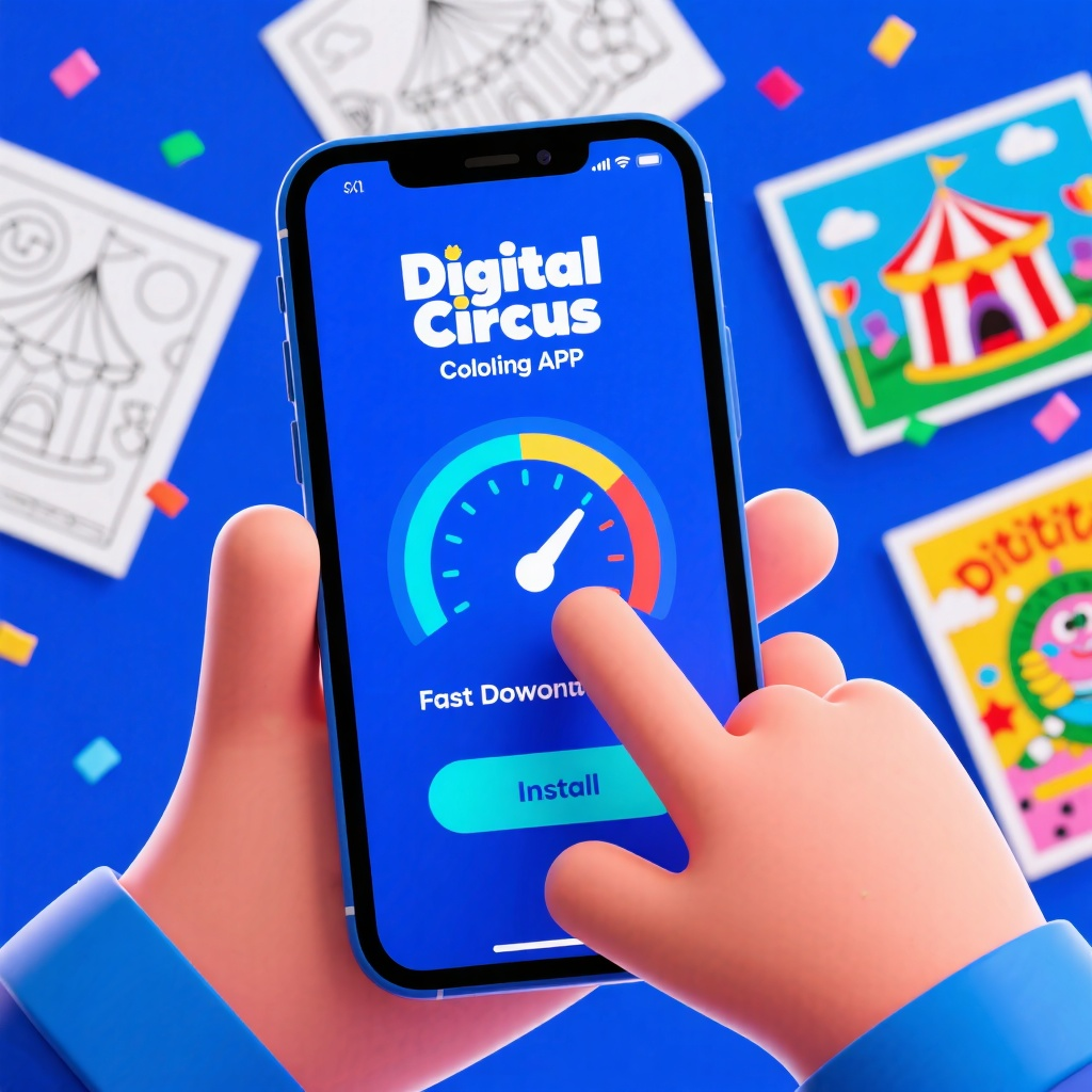 How to Use Digital Circus Coloring Variants for Stress-Free Coloring