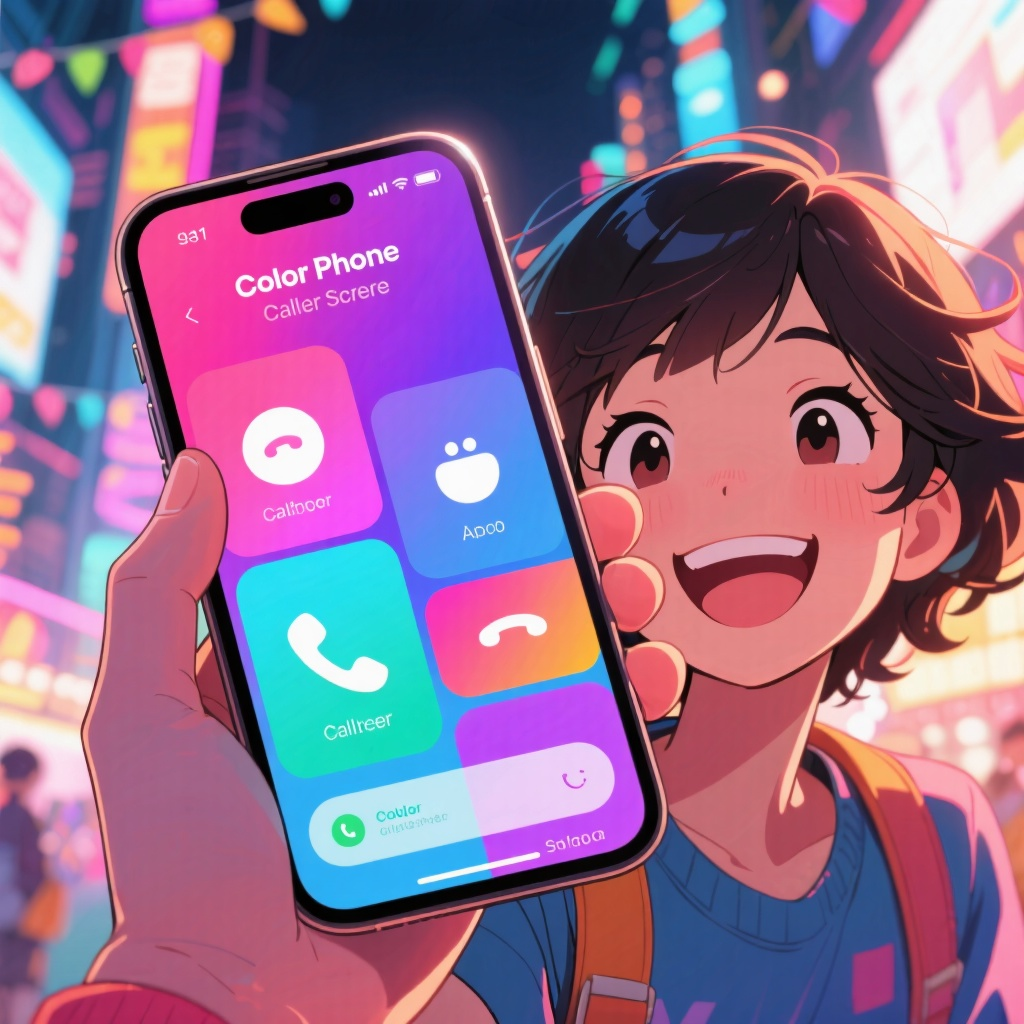 Use Color Phone: Caller Screen App for 10 mins, Improve Efficiency by 40%