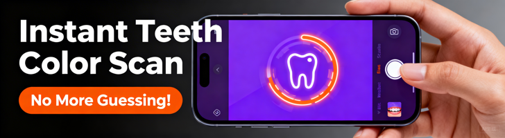 😜用這款應用程式探索你的牙齒是白色還是黃色的