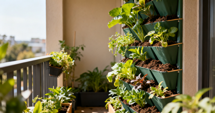 How To Create A DIY Vertical Garden For Small Balconies: A Beginner&rsquo;s Step-by-Step Guide