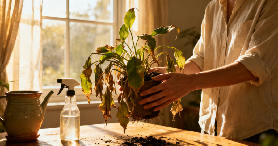How To Revive A Dying Houseplant: 5 Essential Steps For New Plant Owners