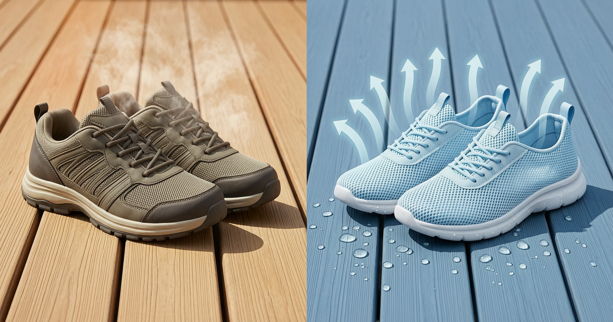 How To Keep Senior Feet Cool And Dry With Breathable Summer Footwear
