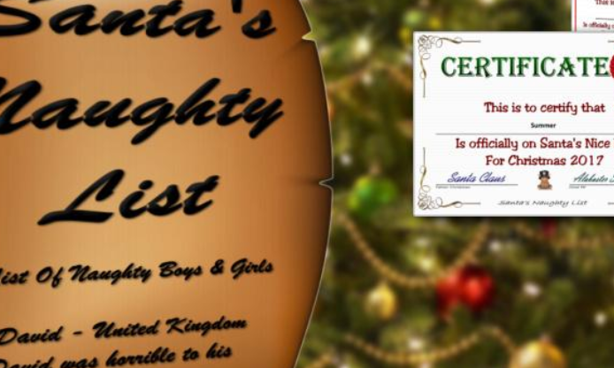 ❓ Is Your Name on Santa&rsquo;s Naughty List This Year?
