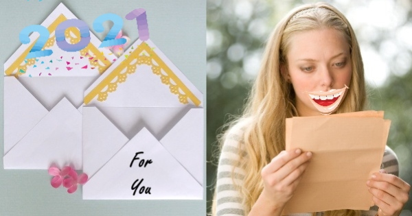 Receive the Best Advice for 2021  by Choosing an Envelope