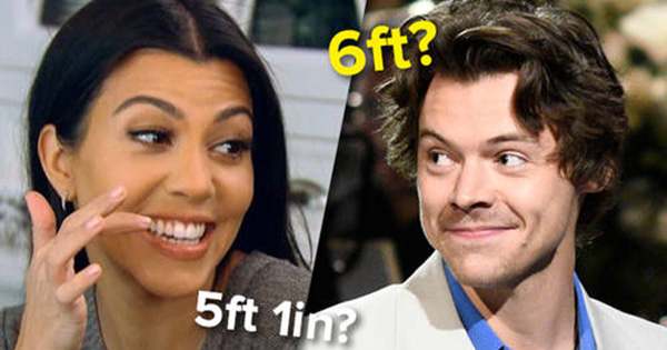 Can You Guess The Height Of These Celebrities?