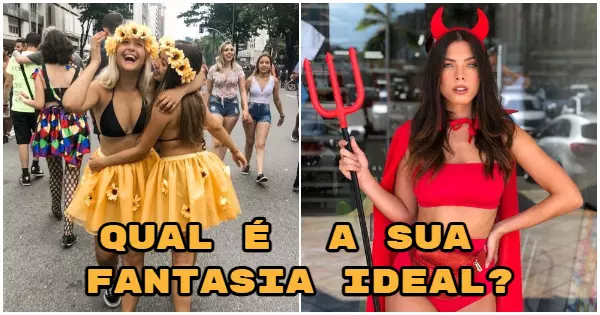 Escolha uma cor e n&oacute;s revelaremos qual &eacute; a sua fantasia ideal para o Carnaval!