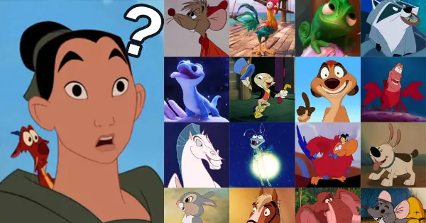 Guess All The Famous Disney Sidekicks And Get A Score Of 8/8