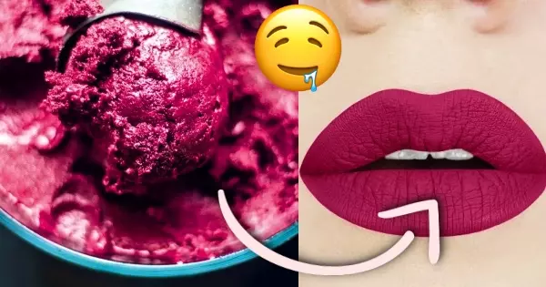 Elige tu color de labios favorito para saber qu&eacute; sabor de helado eres
