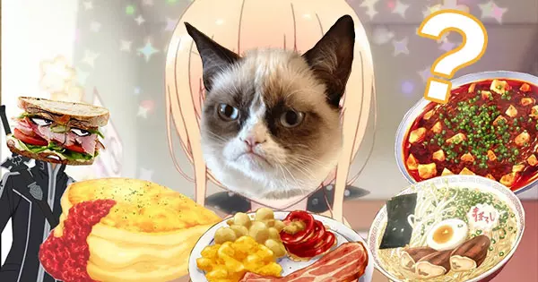 Pick Some Anime Food And We Will Give You A Pet