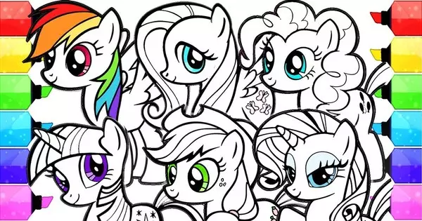 Play The Game Of Coloring My Little Pony And We Will Tell Which Character Are You?
