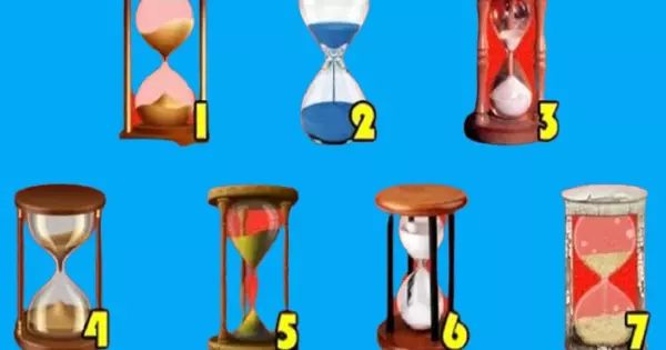 Escolha uma ampulheta e descubra sua sorte para o pr&oacute;ximo m&ecirc;s