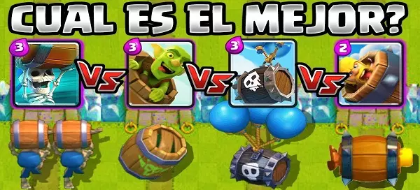 Elije El Mejor Barril De Clash Royale Y Descubre Que Tan Alto Llegaras En El Top.