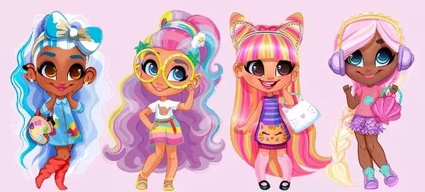 Qual penteado das Hairdorables combina com voc&ecirc;?