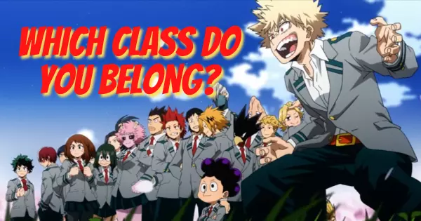 Which Class Will You Be At U.A. High School?