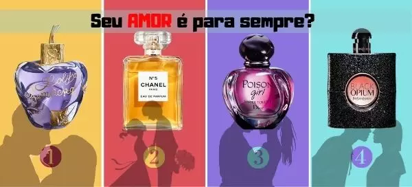 Seu amor &eacute; para sempre? Escolha um perfume e descubra!