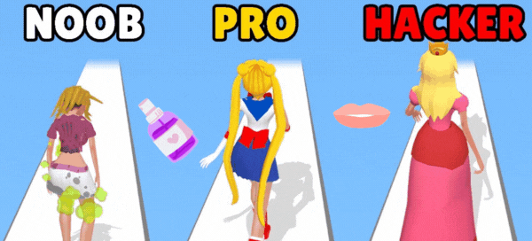 &iquest;Eres Una Noob, Una Pro, O Una Diosa En El Nuevo Makeover Run?